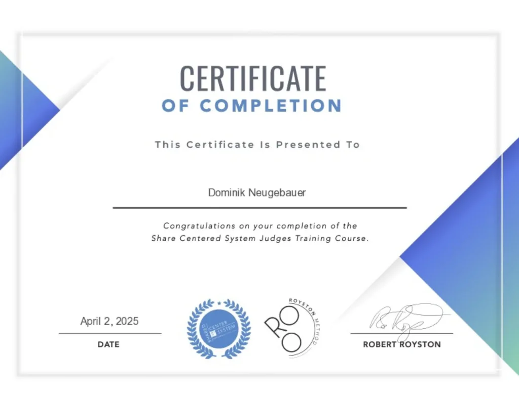 West Coast Swing Bochum WCS Tanzen – Zertifikat Judging Training Dominik Neugebauer